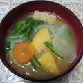 ＊れいぴん＊'s cooksnap of when they made さつま芋の味噌汁.