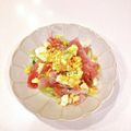 クックEBXFTK☆'s cooksnap of when they made 生ハムのせたミモザサラダ　.