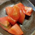 ばたみそーぱん☆'s cooksnap of when they made トマトの砂糖ポン酢.