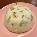 おもぴ。's cooksnap of when they made レンジで簡単！米粉のふわ♪もち♪蒸しパン.