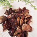 まめまるM's cooksnap of when they made 鶏レバーの塩焼き.