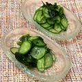 なつき☆ミ's cooksnap of when they made 黒酢のきゅうりの酢の物.