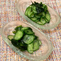 なつき☆ミ's cooksnap of when they made 黒酢のきゅうりの酢の物.
