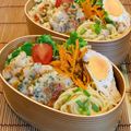 ♡Fuwari♡'s cooksnap of when they made ささみバーグ　朝ラク♪お弁当おかず.