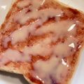 ☆ドキンちゃん☆”'s cooksnap of when they made かけてみた｡｡｡いちごミルク・トースト.