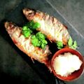 ひさかた's cooksnap of when they made 生ニシンの塩焼き。重曹で手早く臭い消し！.