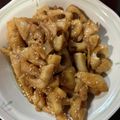 ＭＩ−ＳＡＮ's cooksnap of when they made 鶏皮とれんこんの甘辛煮.