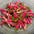 クックLDX6TD☆'s cooksnap of when they made 鮮やか！！紅芯大根のサラダ.