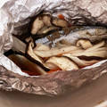 チェリチョコ's cooksnap of when they made 簡単！秋刀魚と大根のホイル焼き.