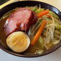 ☆はるとあき☆'s cooksnap of when they made 野菜たっぷり味噌ラーメン.