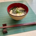 FGO☆'s cooksnap of when they made 【油抜き不要】松山あげの優しい味噌汁.