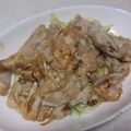 きらり流れ星's cooksnap of when they made 豚肉とキャベツの甘辛生姜焼き.