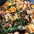 さちaro's cooksnap of when they made 簡単★豚ニラたまご炒め.