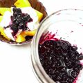 ぽぽりん's cooksnap of when they made 超簡単！冷凍ブルーベリーでジャム.