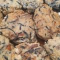 96454's cooksnap of when they made リメイク☆ひじきの煮物で鶏つくね.