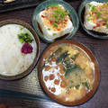 2児ママみきてぃ's cooksnap of when they made わかめとなめこと卵の味噌汁.