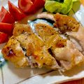 なっさん姫's cooksnap of when they made ヘルシー☆魚焼きグリルで鶏もも肉の素焼き.