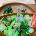 cocot0914's cooksnap of when they made あさりとブロッコリーの酒蒸し.