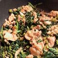 ぴんがろび's cooksnap of when they made 時短★豚肉とかぶの葉の味噌炒め.
