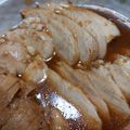 ぴからのどんのママ's cooksnap of when they made 冷凍のままで!!レンジで鶏チャーシュー.