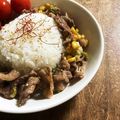 カズ形33's cooksnap of when they made ペッパーランチ風.