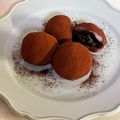 ３５９'s cooksnap of when they made 中からトロリ＊白玉粉でチョコづつみ？.