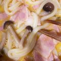 ぐっちぐっちぐっち's cooksnap of when they made レンジで調理♪冷凍うどんカルボナーラ.