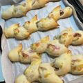 tenukimami's cooksnap of when they made ベーコンエピ.