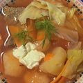 クックCO1ACQ☆'s cooksnap of when they made 圧力鍋で絶対に濁らない美味しいボルシチ.
