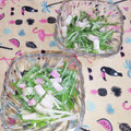 ﾁｲﾁｬﾝﾏﾏ's cooksnap of when they made 水菜とかまぼこのわさびマヨネーズ和え.