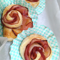 kyootan's cooksnap of when they made とっても簡単♡薔薇のようなアップルパイ.