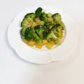yukakobi☆'s cooksnap of when they made ブロッコリーとたくあんのゴマ油炒め.