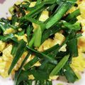 ☆milch☆'s cooksnap of when they made 簡単！５分☆ふわふわニラ玉☆.