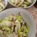 うめもり♪'s cooksnap of when they made 簡単♪生白菜と塩昆布のツナマヨ和風サラダ.
