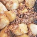 ☆ドキンちゃん☆”'s cooksnap of when they made 冷凍里芋と冷凍パラパラ豚ミンチで時短一品.