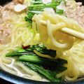 ♡マッキークッキング's cooksnap of when they made 一人前・簡単・スタミナラーメン.