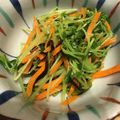 ミルクボール's cooksnap of when they made 豆苗とにんじんの塩昆布サラダ.