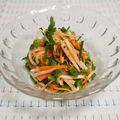 バカリャウ's cooksnap of when they made ザーサイとパクチーの絶品　大根サラダ.