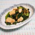 バカリャウ's cooksnap of when they made 無限レシピ☆大根の葉と鶏肉の炒め物.