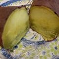 salymama's cooksnap of when they made レンジで簡単！しっとり蒸し焼き芋.