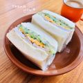 ねっちゃんっ's cooksnap of when they made 水切りヨーグルトでクリームチーズ風サンド.
