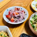ねっちゃんっ's cooksnap of when they made トマト紫玉ねぎ塩昆布切ってあえるだけ.