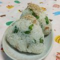 赤い電話's cooksnap of when they made しそでウメ～な・にぎり☆.