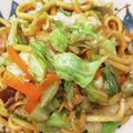 さおりらっくま's cooksnap of when they made だし香る我が家の簡単焼きうどん☆時短調理.