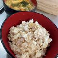 ミアンミアン's cooksnap of when they made 100円で料亭の味＠絶品桜鯛のアラで鯛飯.