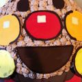 クックJ5BXGY☆'s cooksnap of when they made 飛んでるアンパンマン♪立体 ケーキ★.