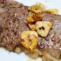 くまちーこ's cooksnap of when they made プロ直伝サーロインステーキの焼き方.
