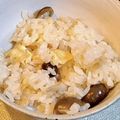 colonmaron's cooksnap of when they made 塩麹使って♪きのこのふっくら炊き込みご飯.
