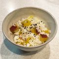 初心者マーク✨'s cooksnap of when they made ほっこり！簡単炊飯器でさつま芋ご飯！.