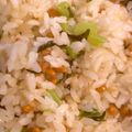 chiko♫'s cooksnap of when they made 妊婦レシピ☆小松菜納豆チャーハン.